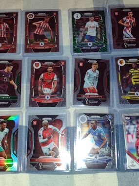 Soccer Trading Cards Lot Of 12